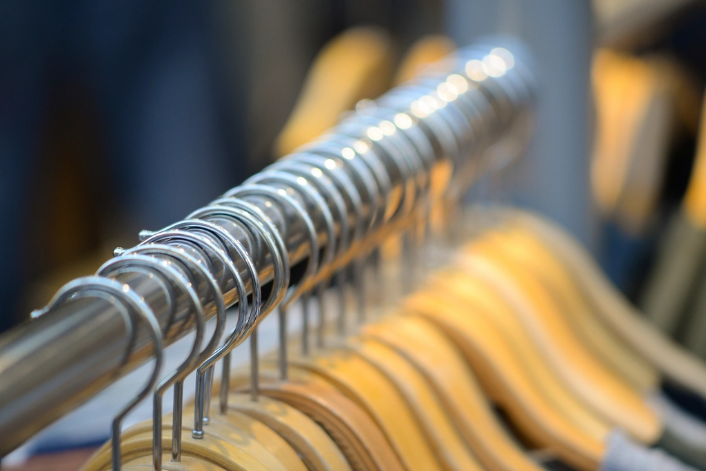 Timeless wardrobe with tailored clothing and premium materials